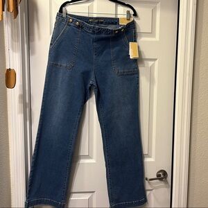 Michael Kors High Rise Blue Jeans Classic Style